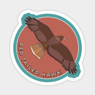 Red Tailed Hawk Magnet