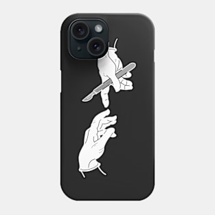 Creation of a surgeon - Black Edition Phone Case