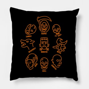 Monster Pack - 3 Pillow