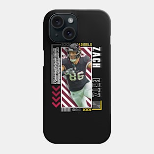 Zach Ertz Paper Poster Version 10 Phone Case