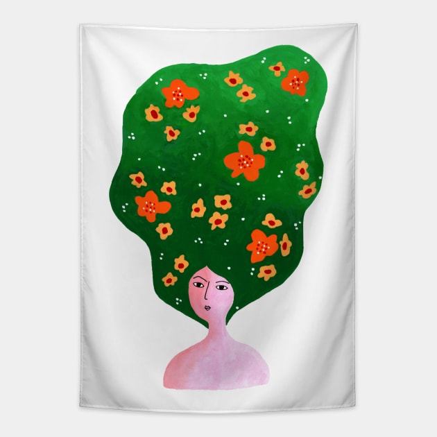 Nature lover Tapestry by Aidi Riera
