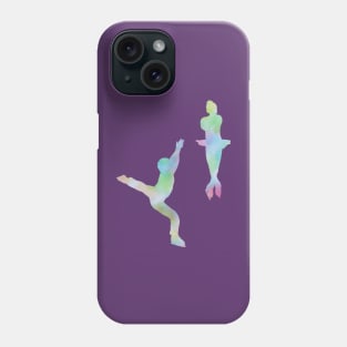 Figure skating (throw jump) Phone Case