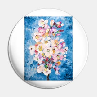 Apple Blossoms Pin