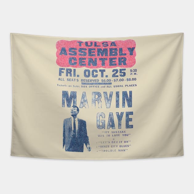 Marvin Gaye Tapestry by HAPPY TRIP PRESS