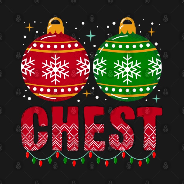 Chestnuts Matching Family Funny Chest Nuts Christmas Couple by DenverSlade