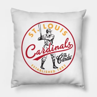 Old Style St. Louis Cardinals 2 by Buck Tee Pillow