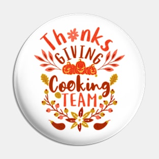 Thanksgiving Cooking Team Family Fun Pin