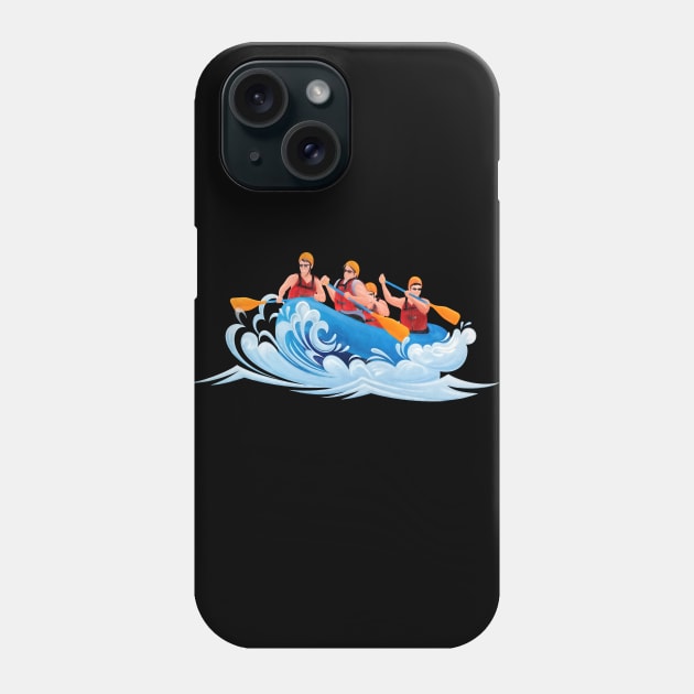 Rafting Race Phone Case by koolteas