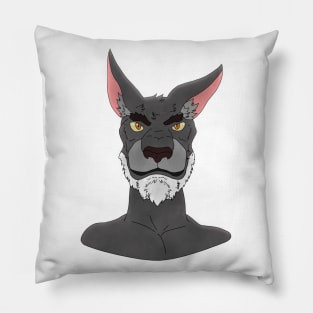 Anthro animal face Pillow