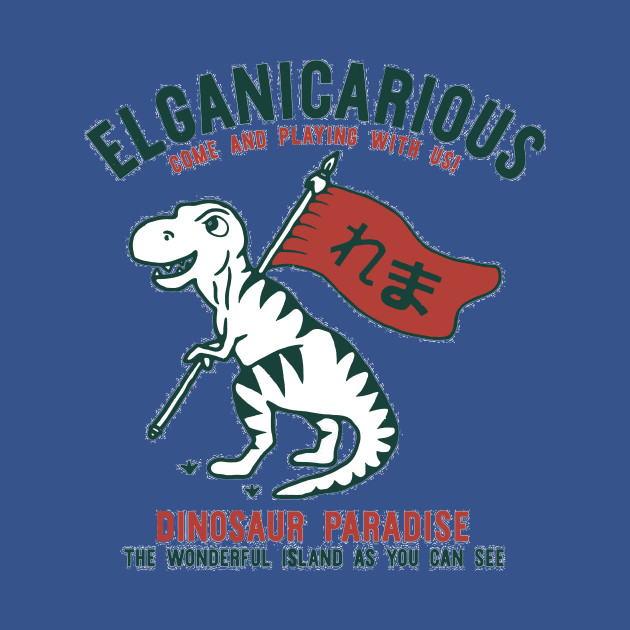 Discover elganicarious dinosaur paradise - Dinosaur Lover - T-Shirt