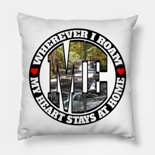 Heart Stays Home - Maine Pillow