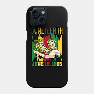 juneteenth June 19 1865 Black African-American Independence Phone Case