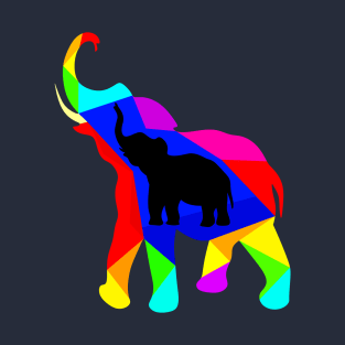 Colorful elephant T-Shirt