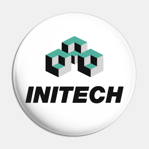 Initech logo - Office Space Pin by BodinStreet