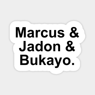 Marcus & Jadon & Bukayo England Heroes Magnet