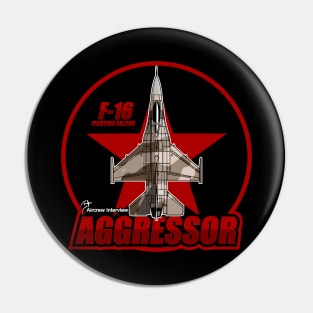 F-16 Aggressor Pin