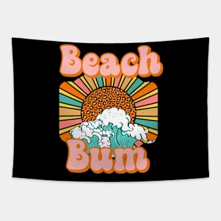 Beach Bum Vintage Retro Tapestry