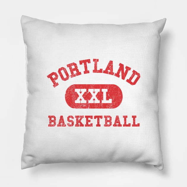 Portland Basketball II Pillow by sportlocalshirts