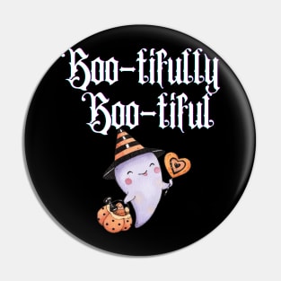 Boo-tifully Boo-tiful - Halloween Couple Pin