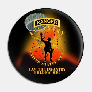 Airborne Ranger Infantryman - Follow Me Pin