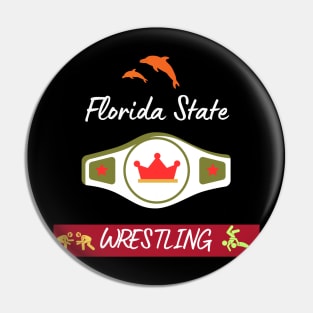 Florida State Wrestling Pin