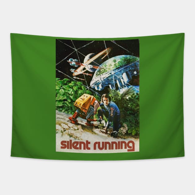 Silent Running Tapestry by darklordpug