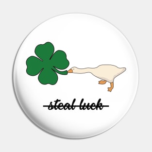 Untitled Goose Game - St. Patrick's Day Pin