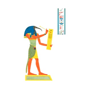 Thoth Djehuty Egyptian god of writting T-Shirt