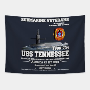 USS Tennessee SSBN-734 submarine Tapestry