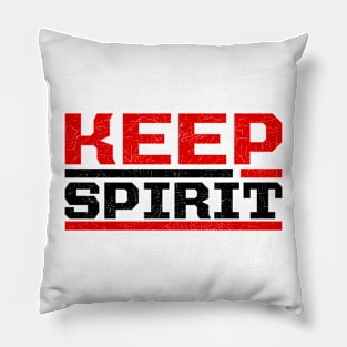 Keep spirit // Grunge Pillow