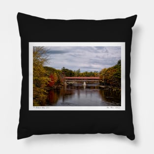 Saco River Autumn Pillow