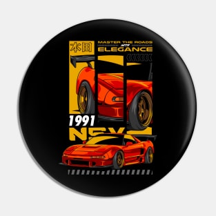 Iconic NSX JDM Car Pin