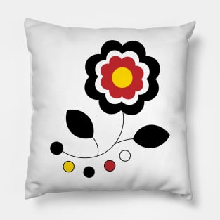 Ojibwe Four Directions Flower Beadwork Indigenous WAWEZHI CANADA Pillow