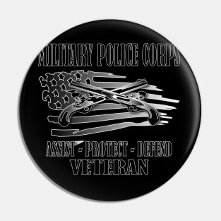 Military Police Corps- Veteran Pin