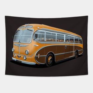 1952 AEC Regal Coach in orange and brown Tapestry