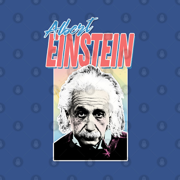 Disover Albert Einstein Aesthetic Vintage 1990s Style Design - Albert Einstein Clothing - T-Shirt