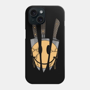 Knife and smile Phone Case