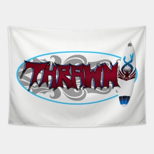 MERCH: SW Surfer!Thrawn Wave Chimaera Surfboard Ellipsis - V1 red Tapestry