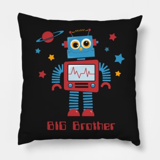 Robot Big Brother Pillow