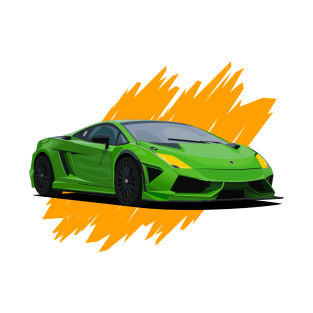 green lamborghini T-Shirt