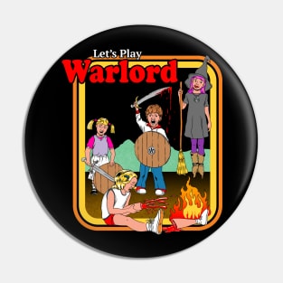 Let's Play Warlord Pin