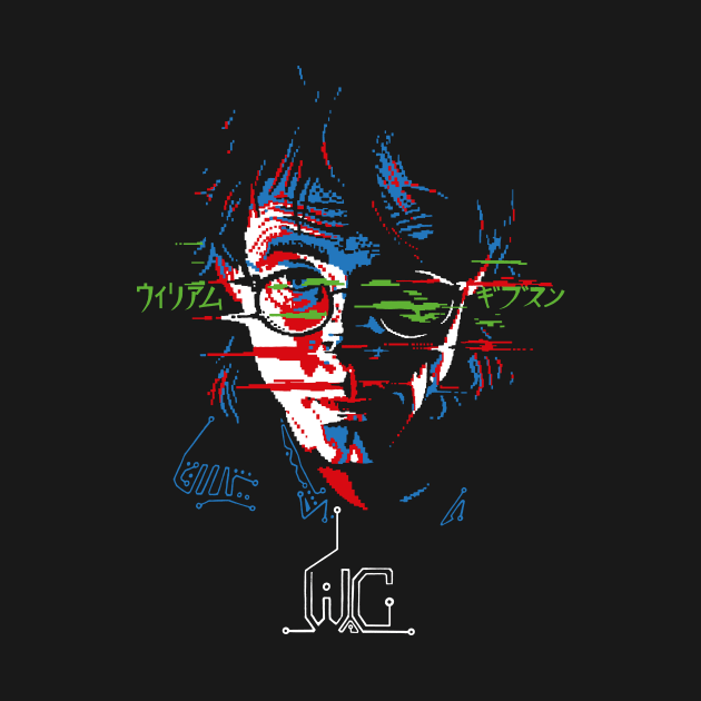 William Gibson by SerhiyKrykun