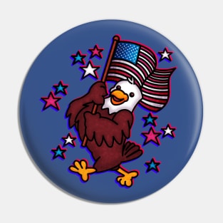 Eagle March Pin