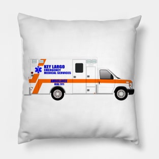 Key Largo EMS ambulance Pillow