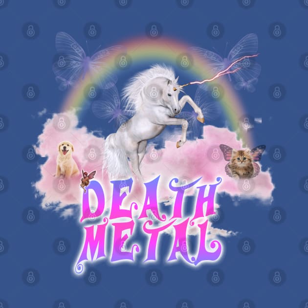 Death Metal: Cute by Hiraeth Tees