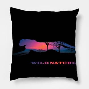 wild nature Pillow