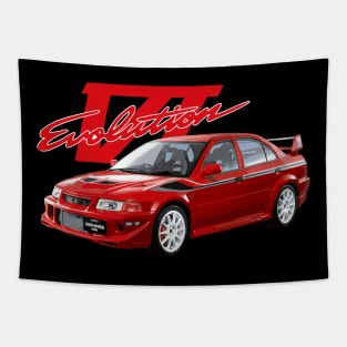 Mitsubishi Evolution VI Makinen Edition EVO TME Tapestry