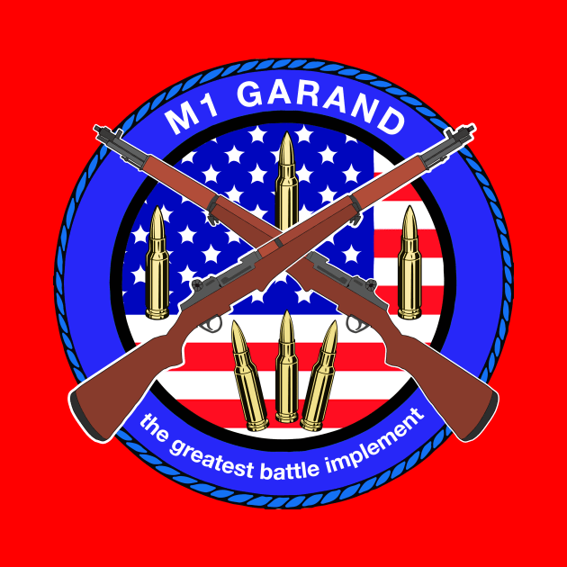 M1 GARAND LOGO by theanomalius_merch