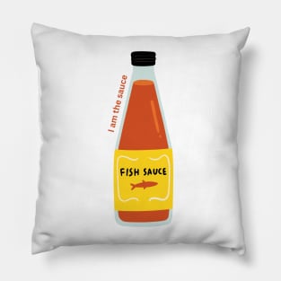 I Am the Sauce Shirt – Funny Tongue In Cheek and Foodie Graphic Tee Pillow
