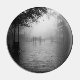 New Orleans on a foggy day Pin